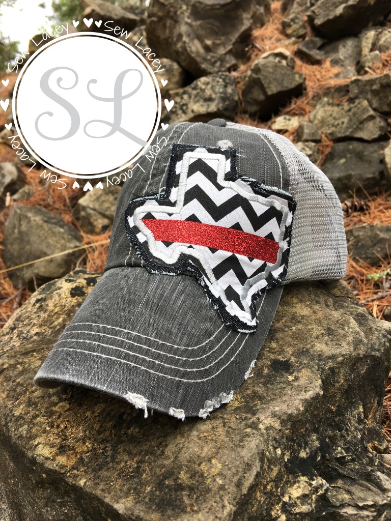 Thin RED line hat