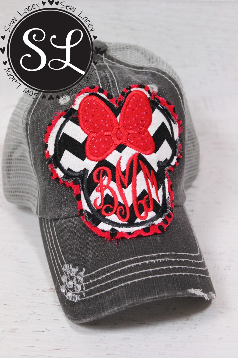 Disney Vacation Monogrammed hat