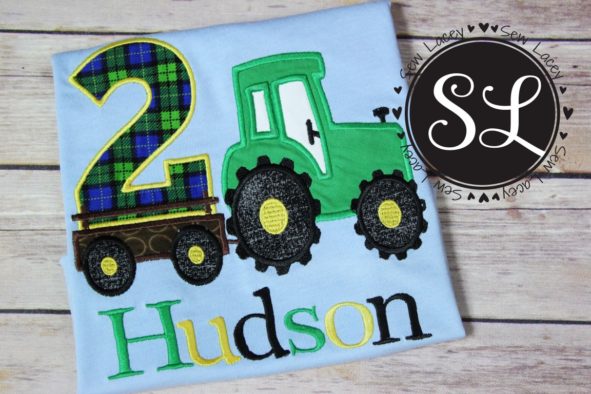 Tractor Birthday shirt