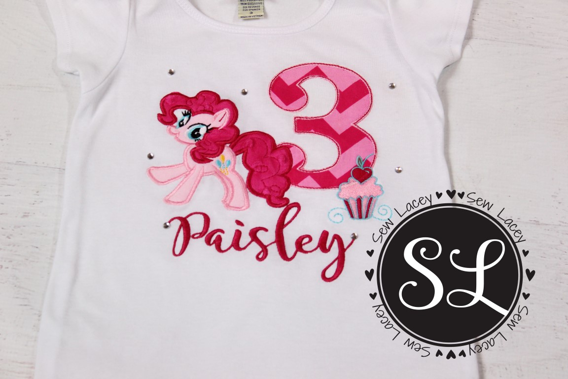 Pinkie Pie My Little Pony Birthday shirt