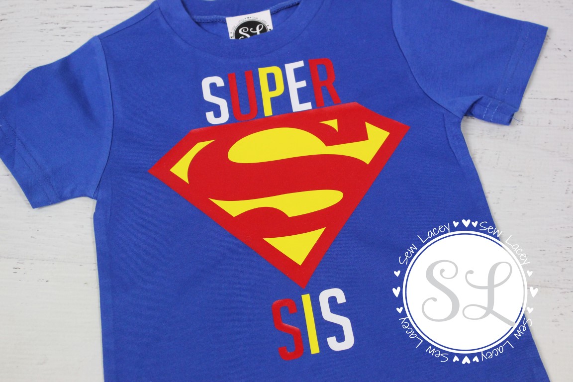 Superhero "Super" Sibling shirt